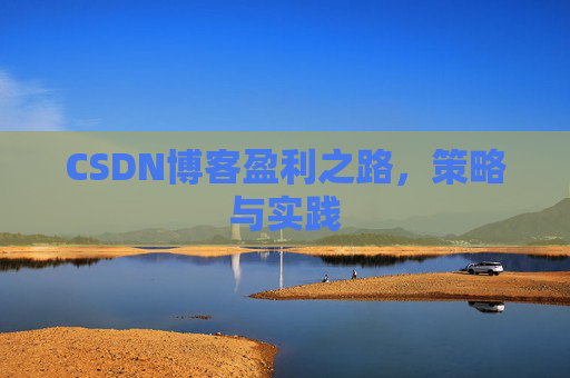 CSDN博客盈利之路,策略与实践